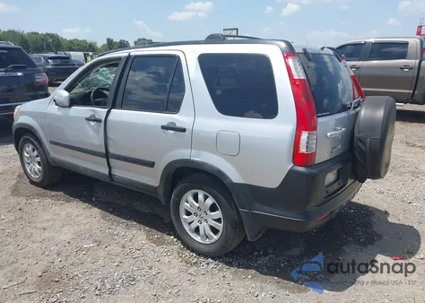 2006 Honda Cr-V Ex from USA, damaged, VIN JHLRD78816C017706